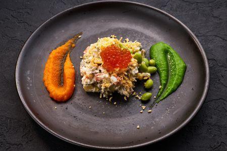 Оливье с куриным филе